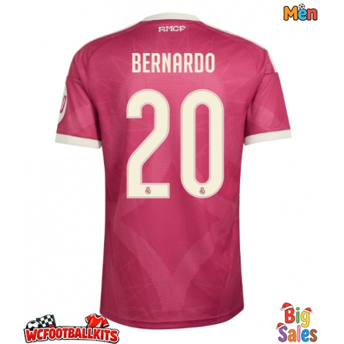 Real Madrid Bernardo Silva #20 Replica Third Stadium Shirt 2026-27 Short Sleeve